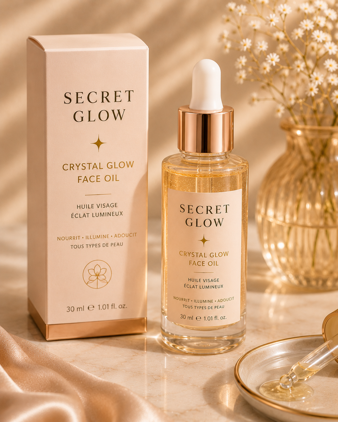 Secret Glow — Crystal Glow Face Oil