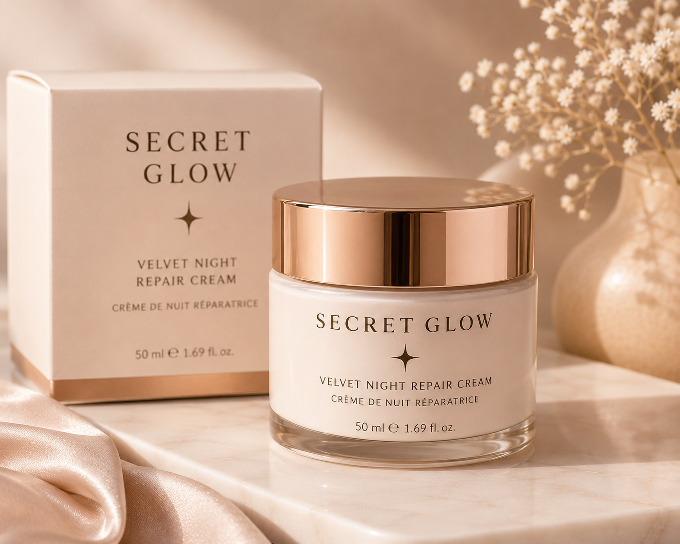 Secret Glow — Velvet Night Repair Cream